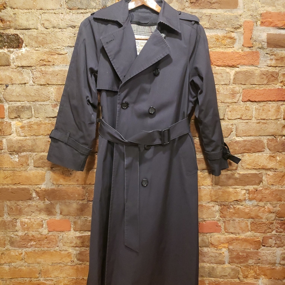 London Fog Womens Raincoat Black 8P